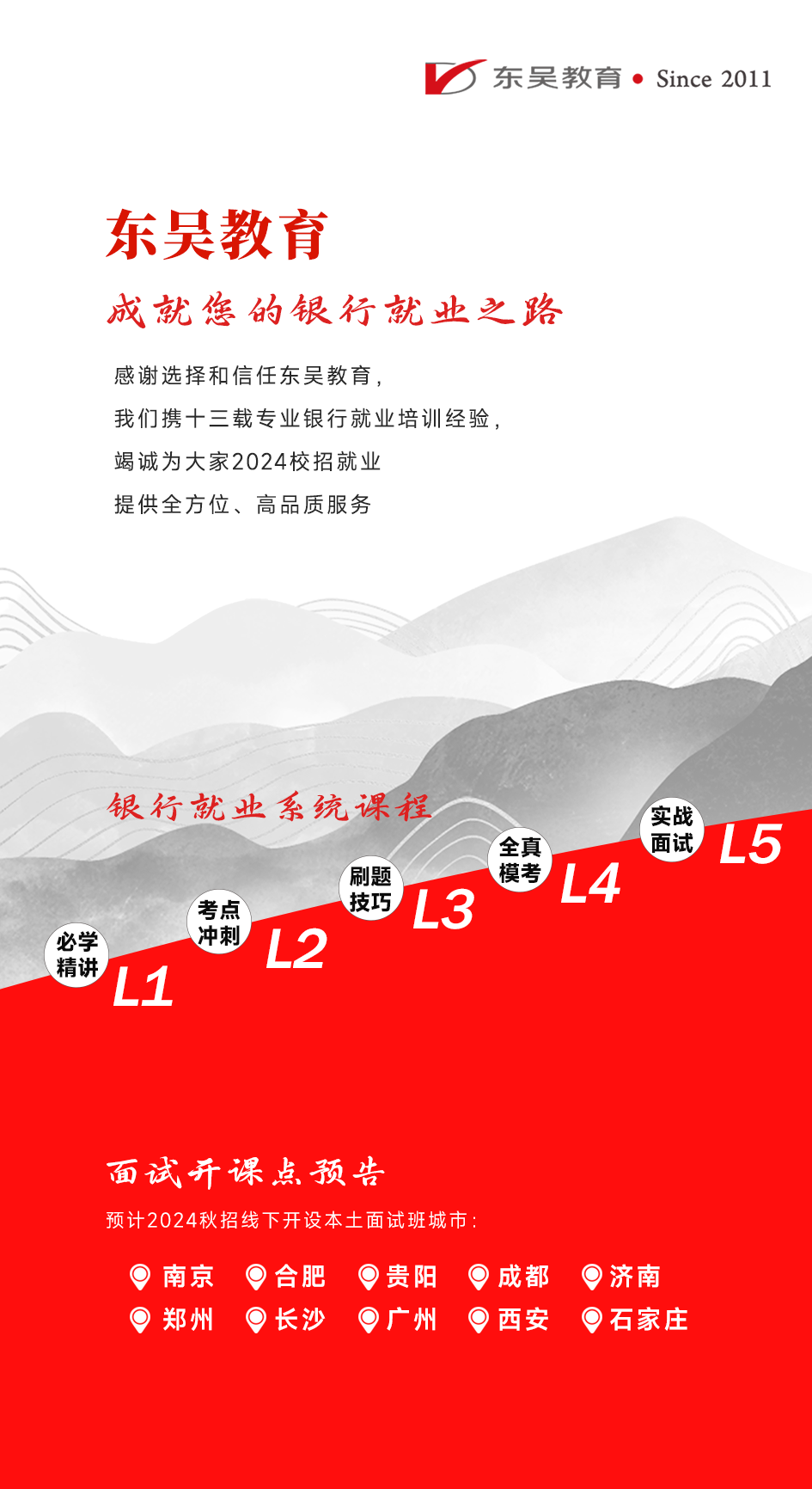銀行校招面試高分:實(shí)戰(zhàn)面試班